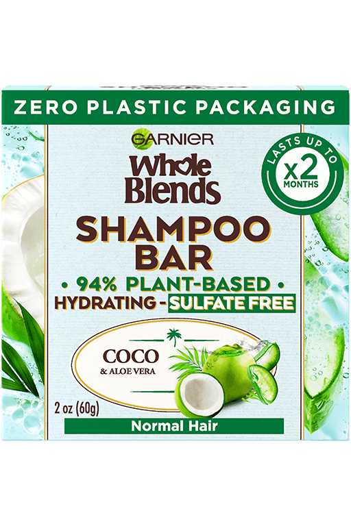 Garnier Whole Blends Hydrating Shampoo with coconut water & aloe vera extracts